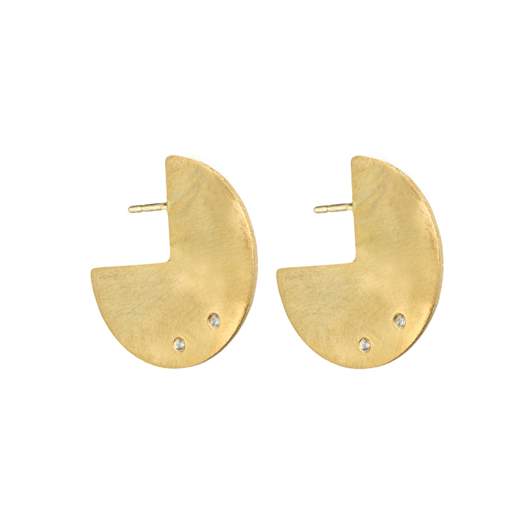 3/4 SMALL BLADES WITH SAPPHIRES