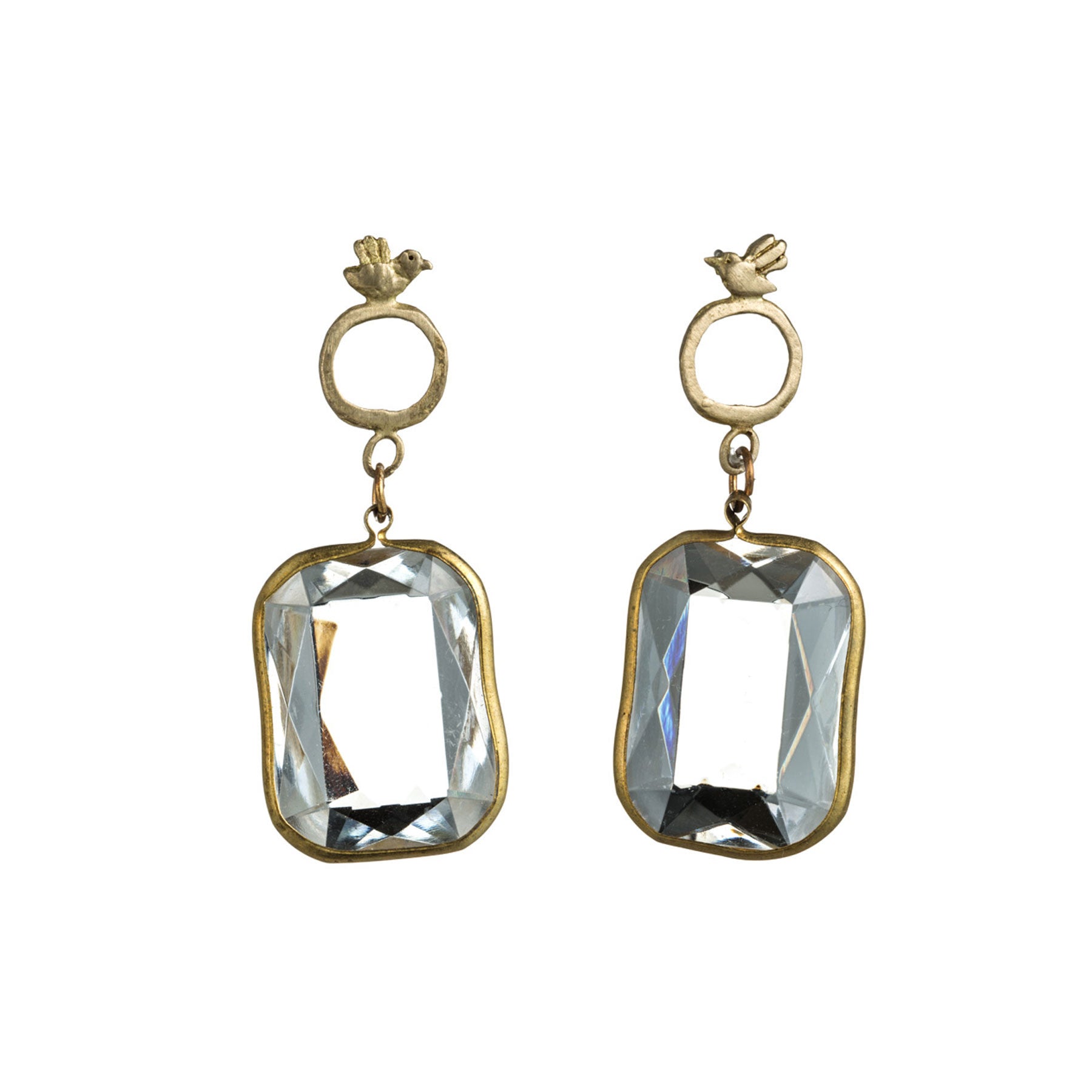 BIRDS AND CLEAR LUCITE