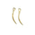 SMALL ANTLER EARRINGS
