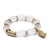 DECO BERYL AND LUCITE BRACELET