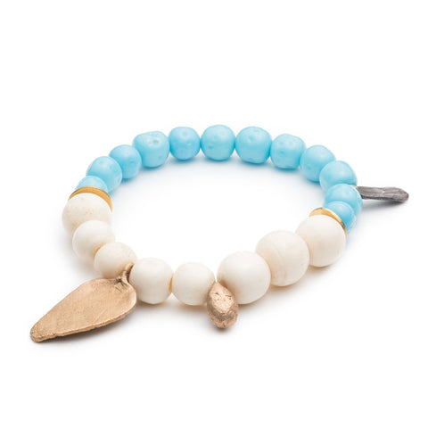 Small Triple Charm Bracelet