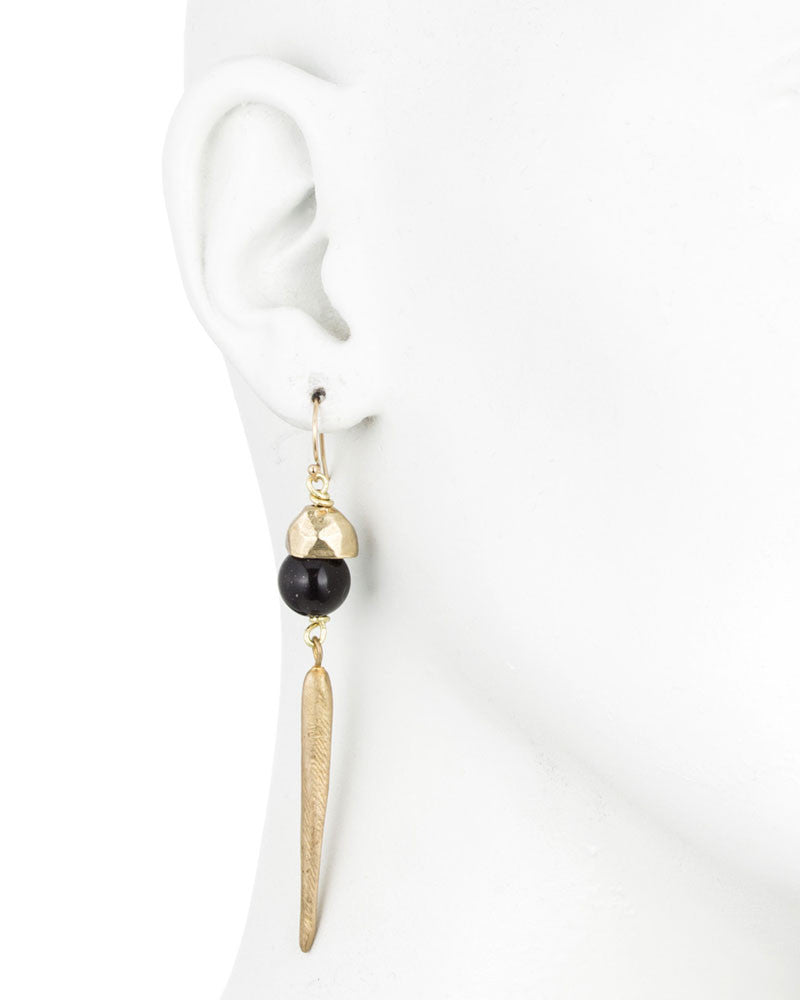 LONG DAGGERS AND BLACK LUCITE