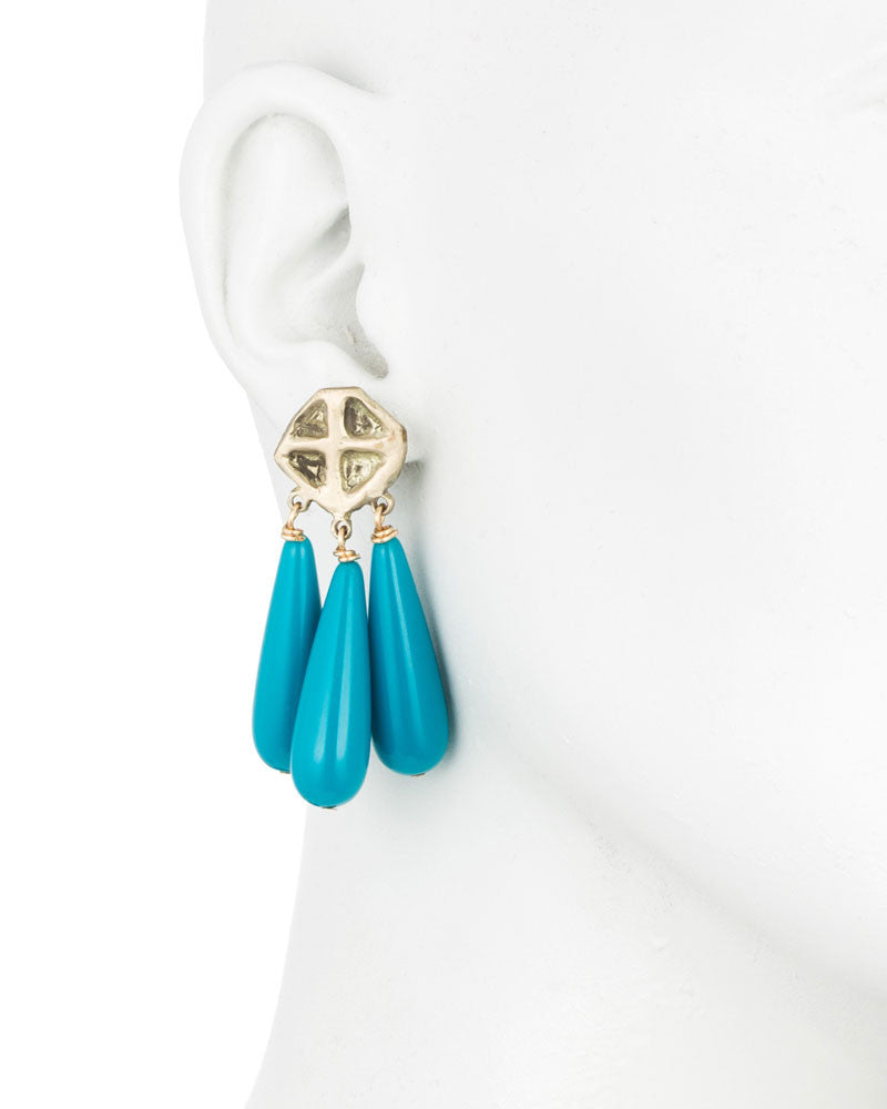 TRIANGLES AND TURQUOISE