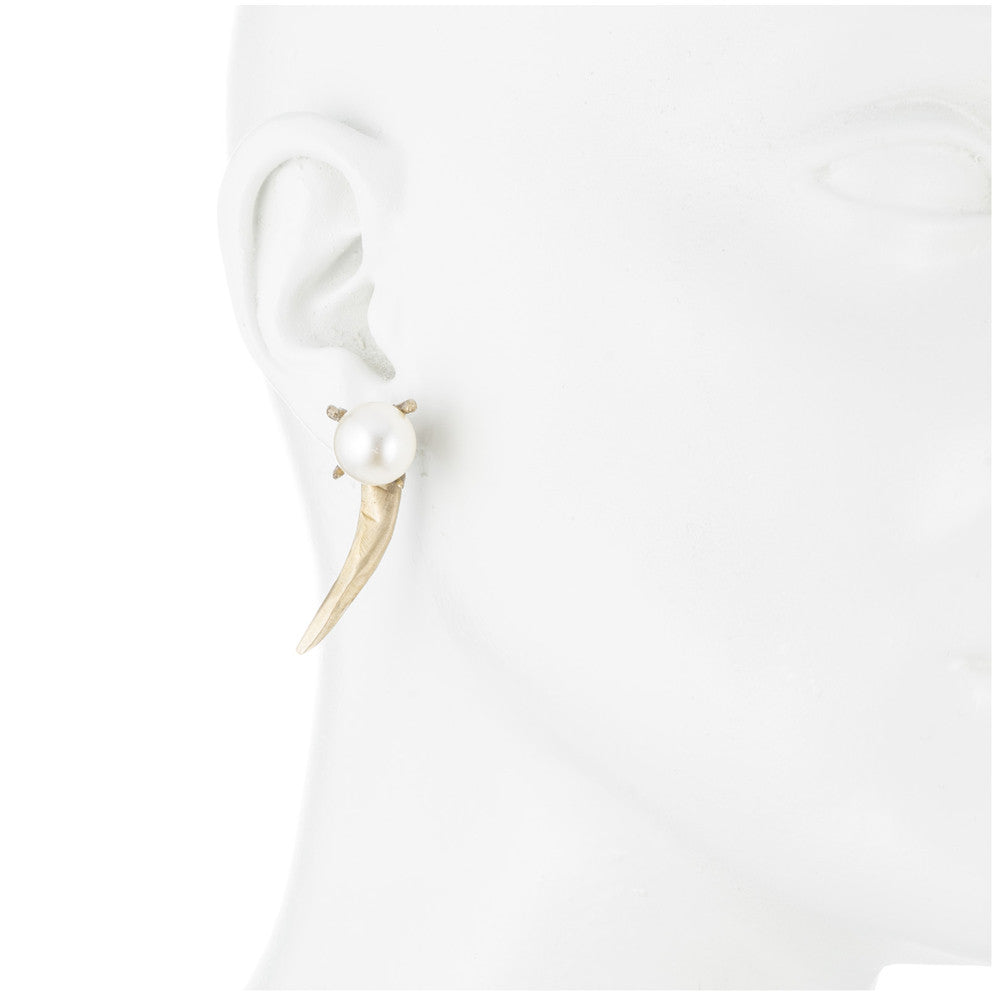 CLAW AND ROUND PEARL