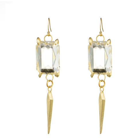 DECO DAGGER AND CLEAR LUCITE