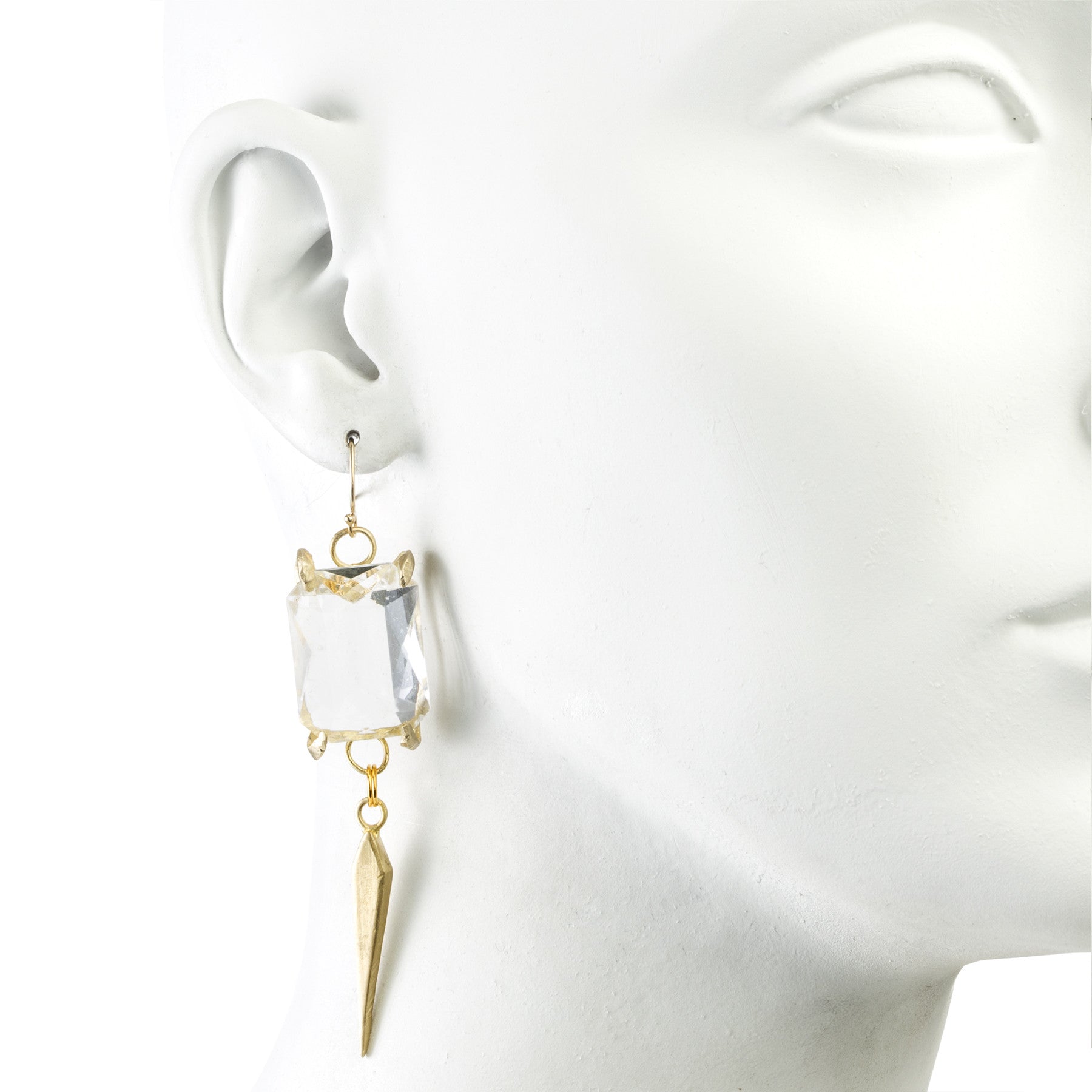 DECO DAGGER AND CLEAR LUCITE
