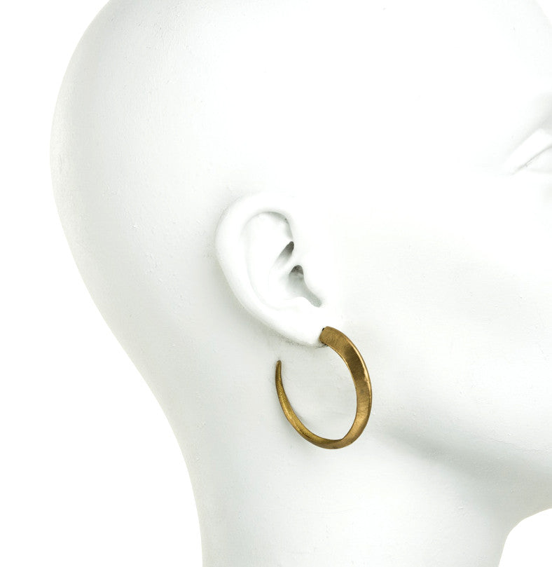 Enameled Larger HOOPS