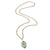 DECO LARGE CHRYSOPRASE PENDANT
