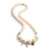 Lucite and Prehnite Necklace