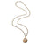 DECO LARGE AGATE PENDANT