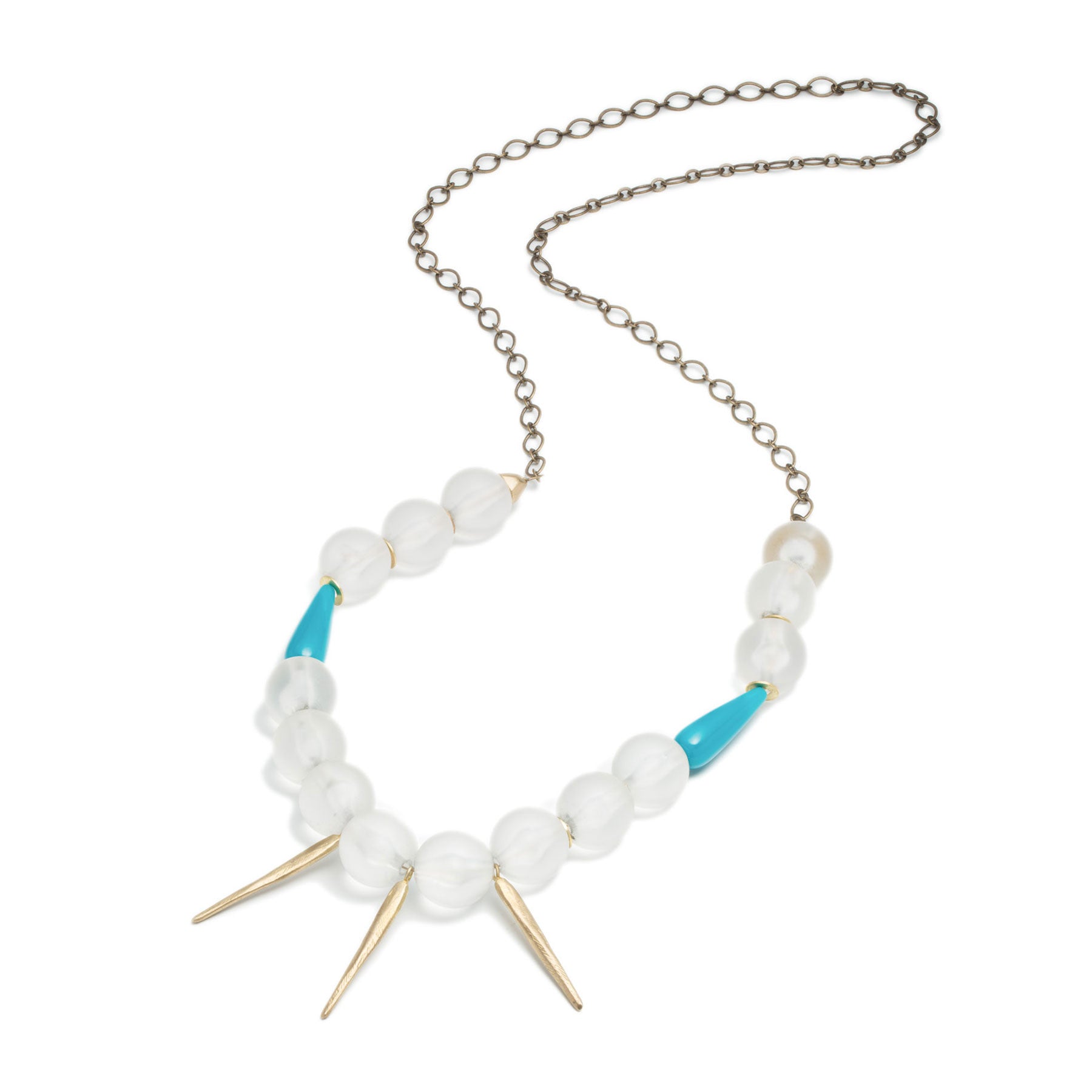 DAGGERS AND FROSTED LUCITE