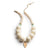 Large Lucite and Dagger Necklace