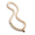 Orb Charm and Vintage Lucite Necklace