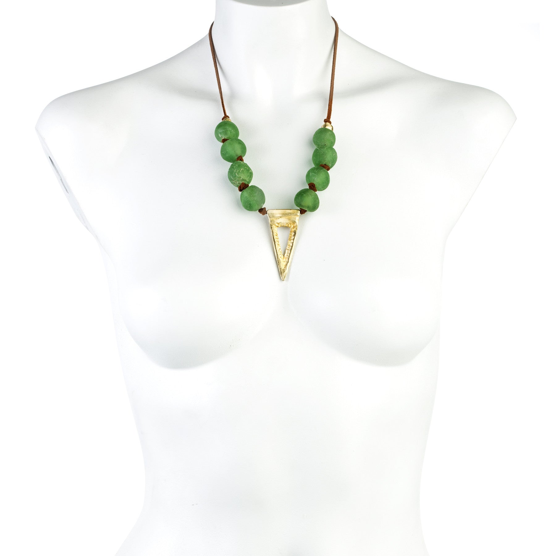 TRIANGLE AND GREEN GLASS