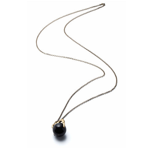 MEDIUM CLAW AND BLACK LUCITE
