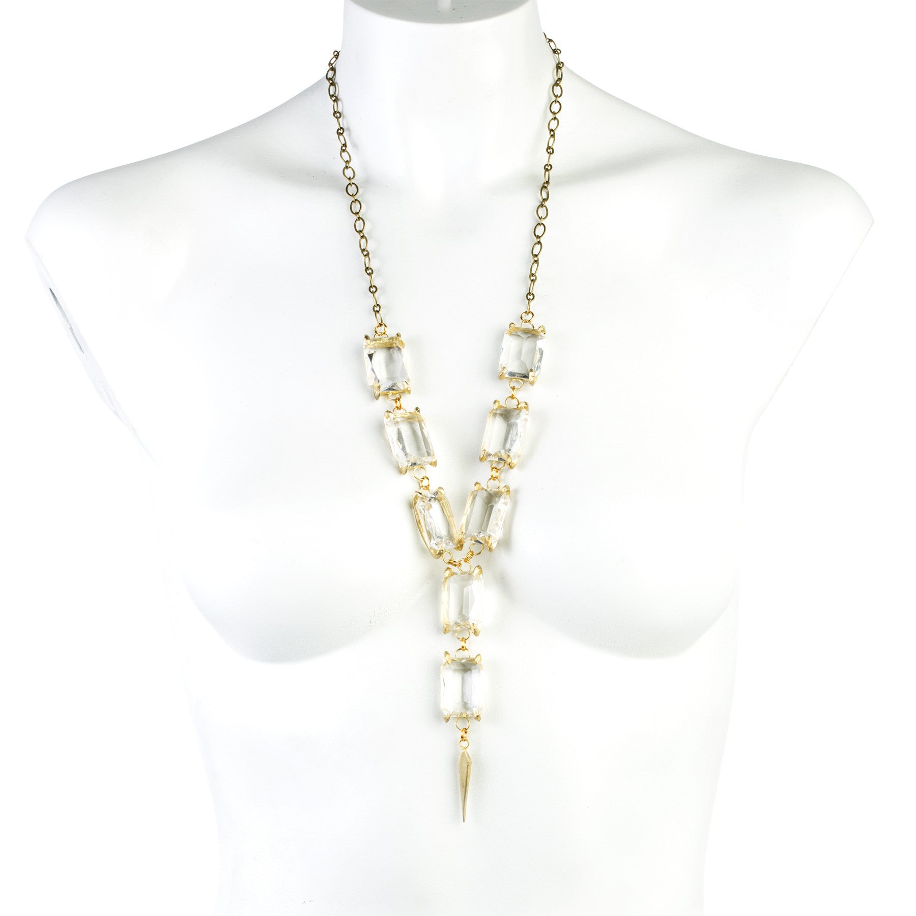 DECO DAGGER AND LUCITE