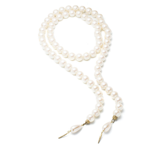 MEDIUM PEARL LARIAT