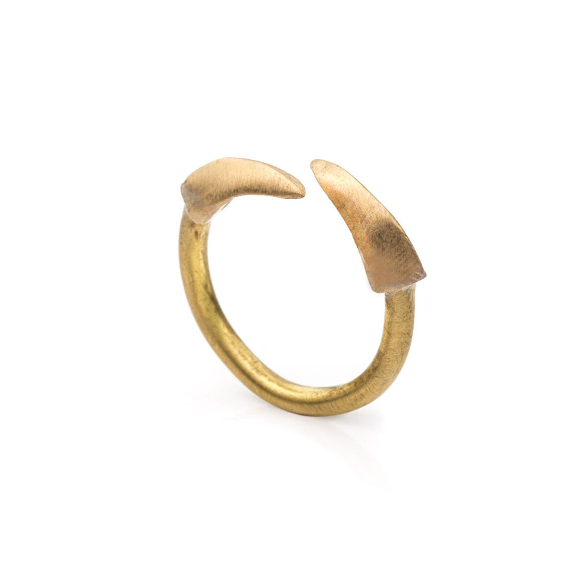 TINY DOUBLE CLAWS RING