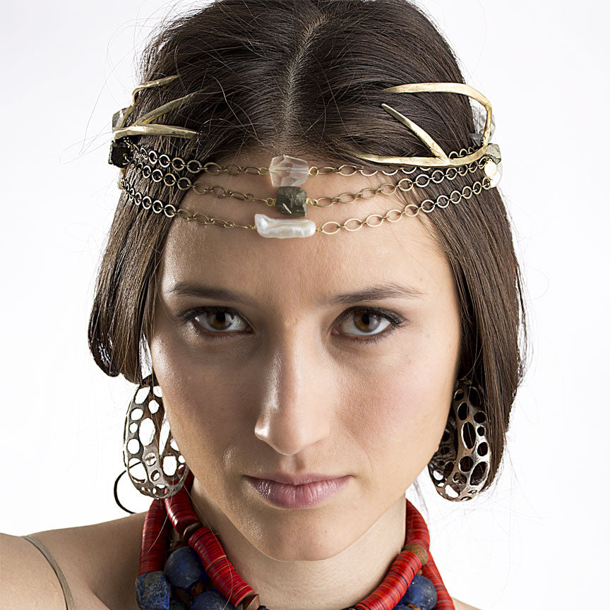 LARGE ANTLER BARRETTE