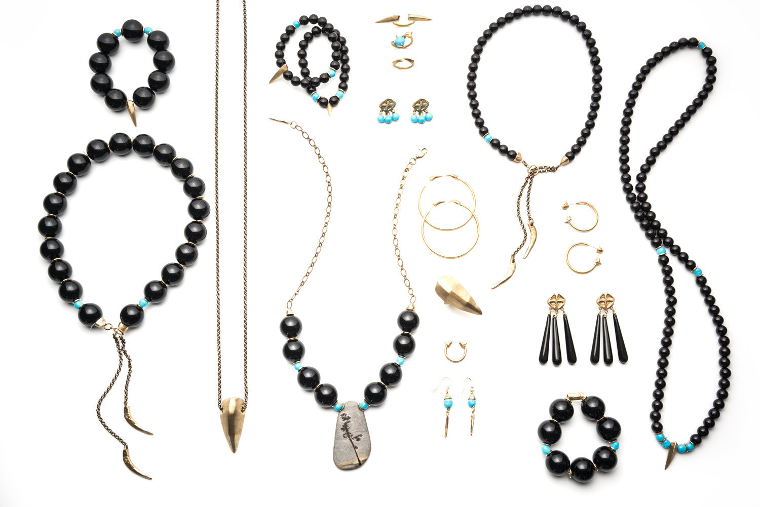 TRIPLE BLACK LUCITE