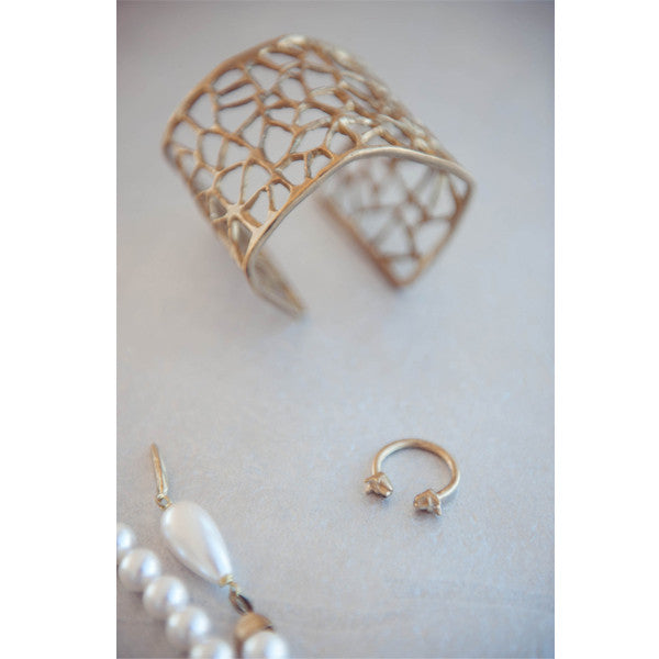 TINY DOUBLE CAT RING