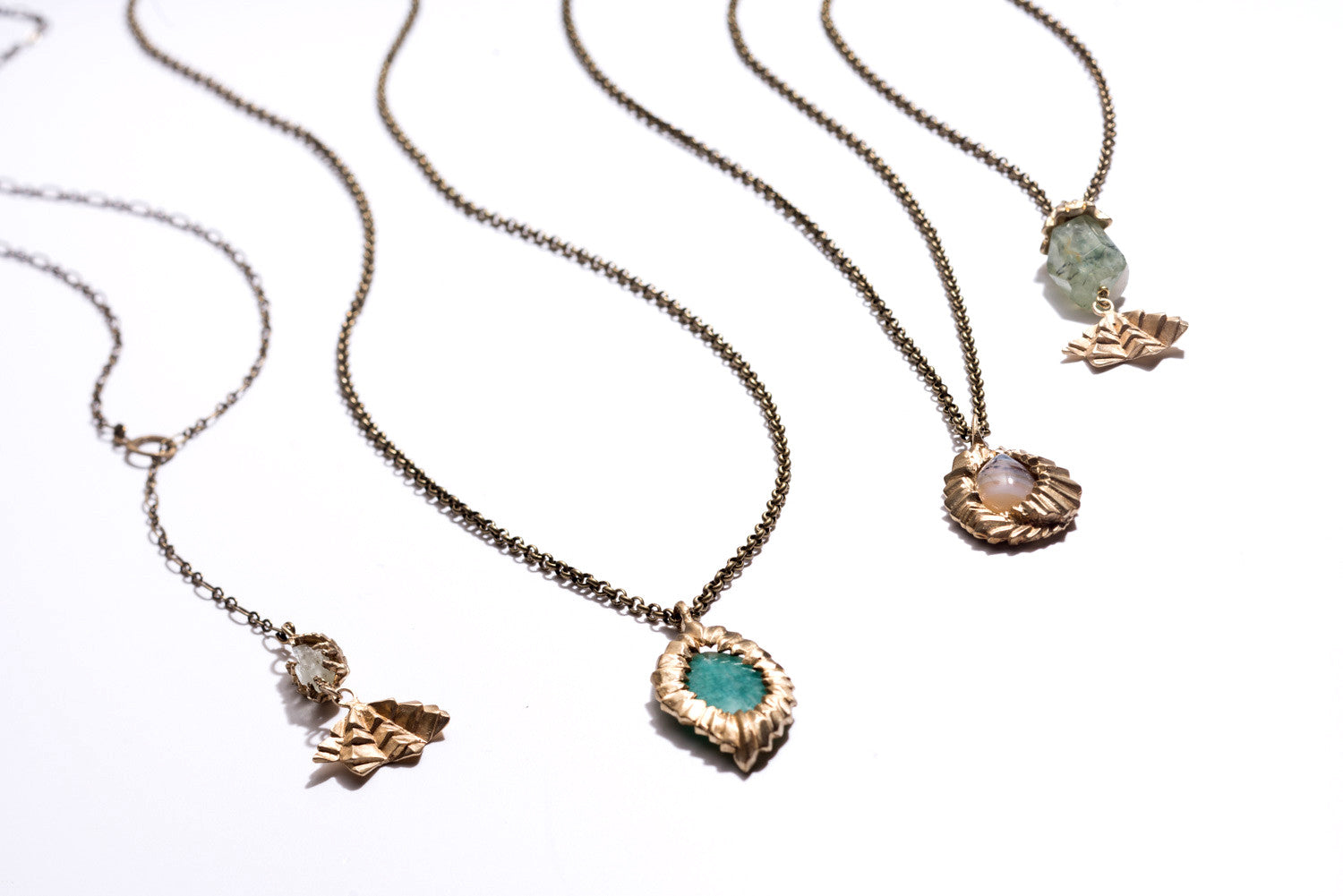 DECO GREEN BERYL PENDANT