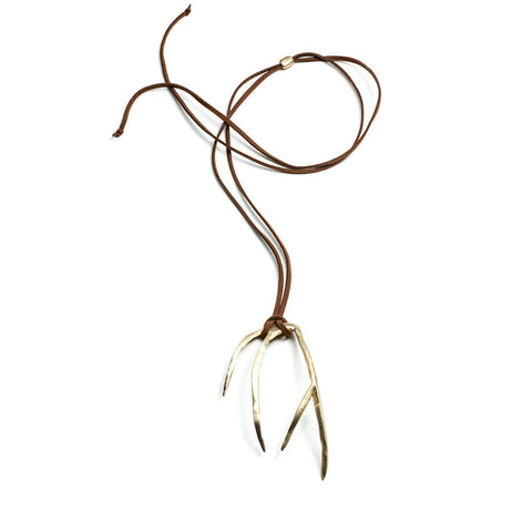 LARGE ANTLER PENDANT