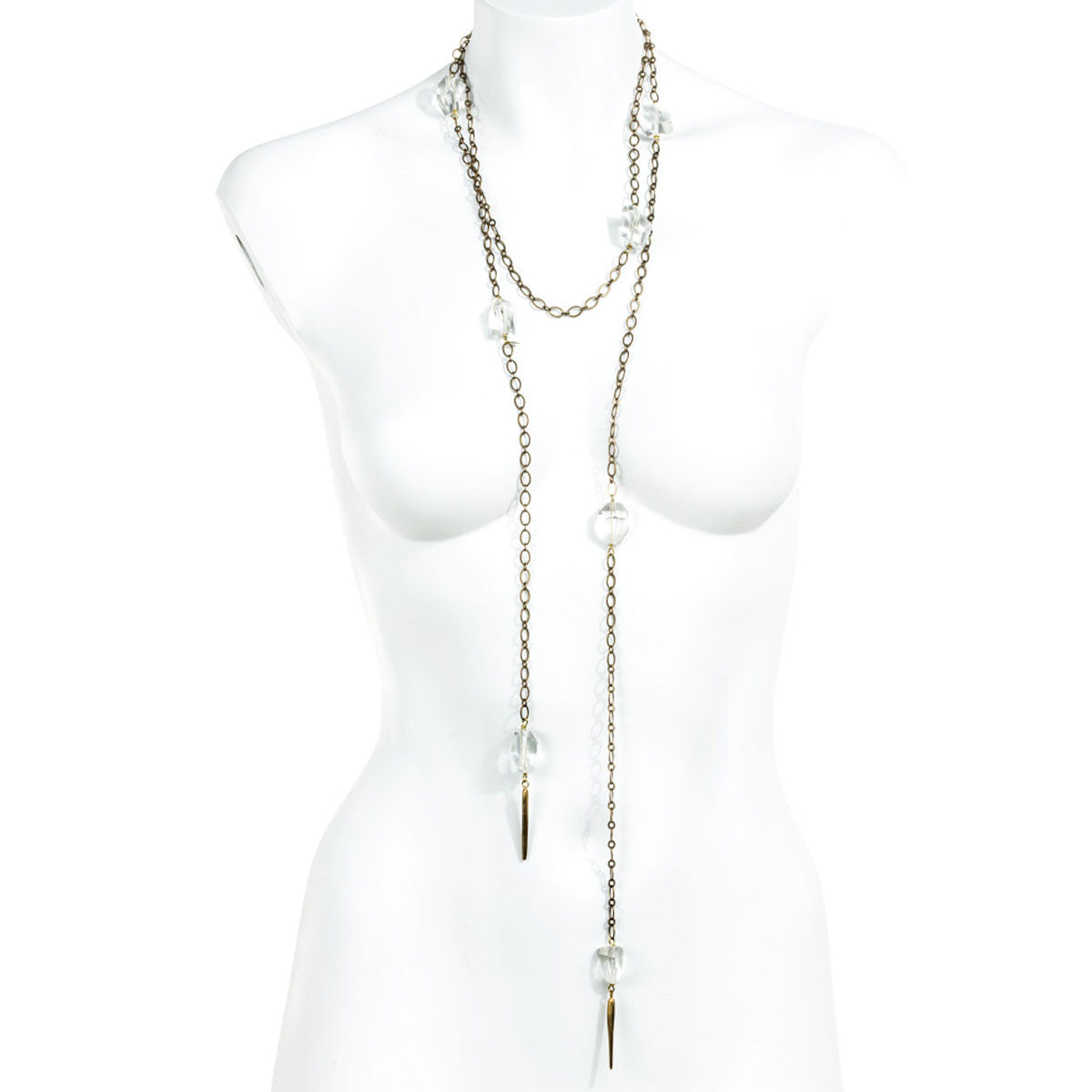DAGGERS AND PEARL LARIAT